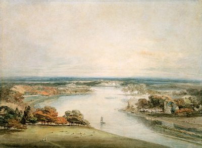The Thames from Richmond by Joseph Mallord William Turner